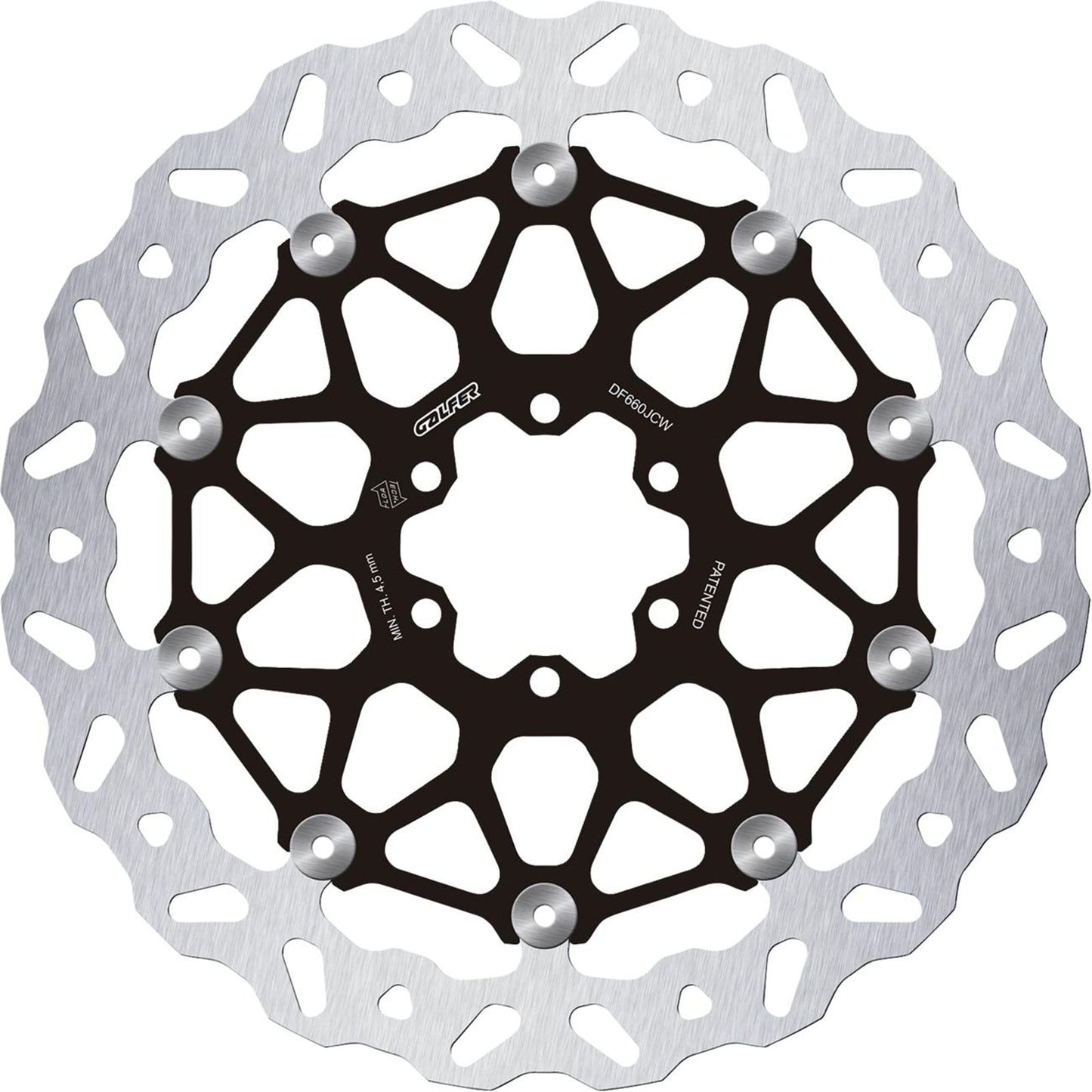 Galfer Brake Rotor - Wave for Aprilia/Moto Guzzi [MPN: DF660JCW]_2537759