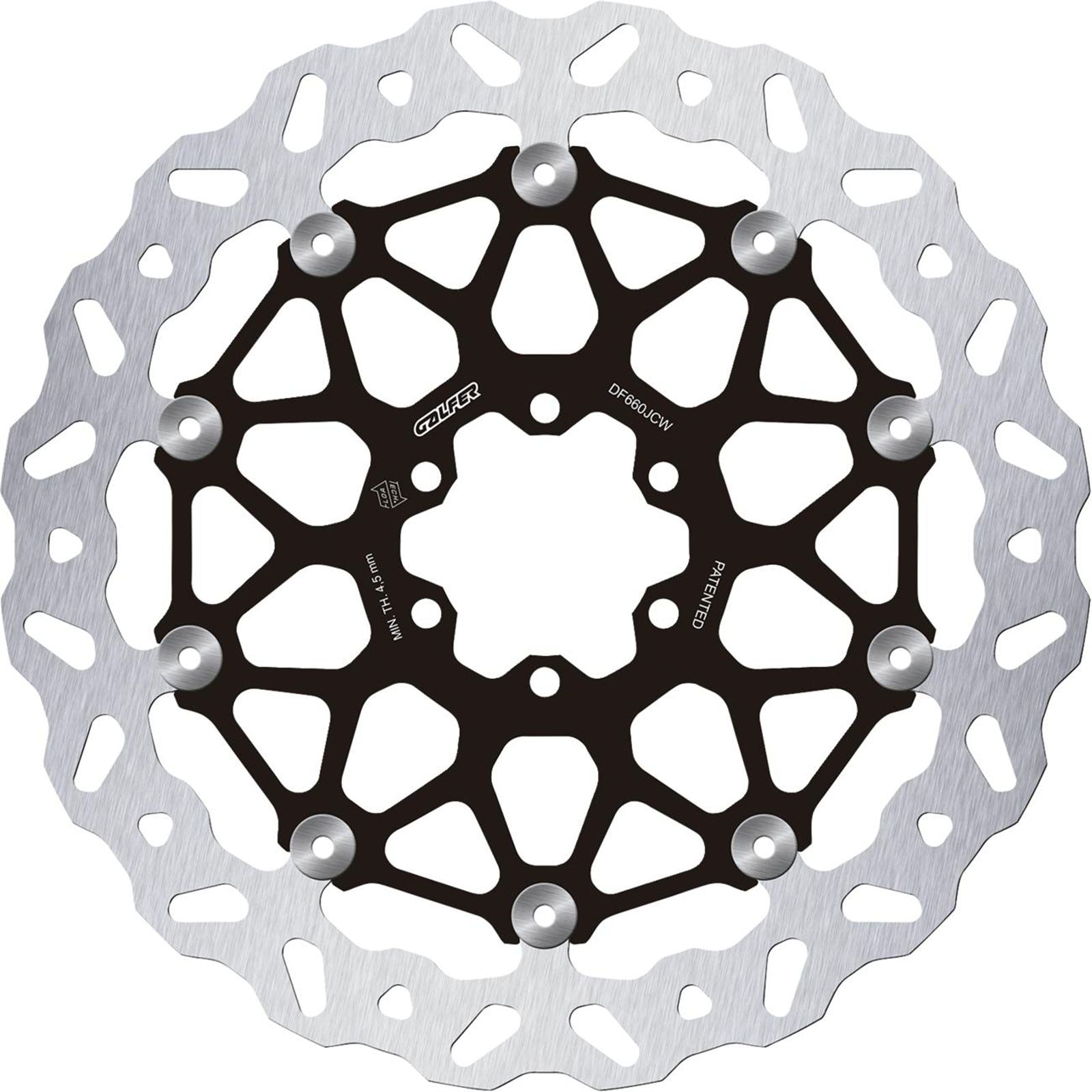 Galfer Brake Rotor - Wave for Aprilia/Moto Guzzi [MPN: DF660JCW]_2537759