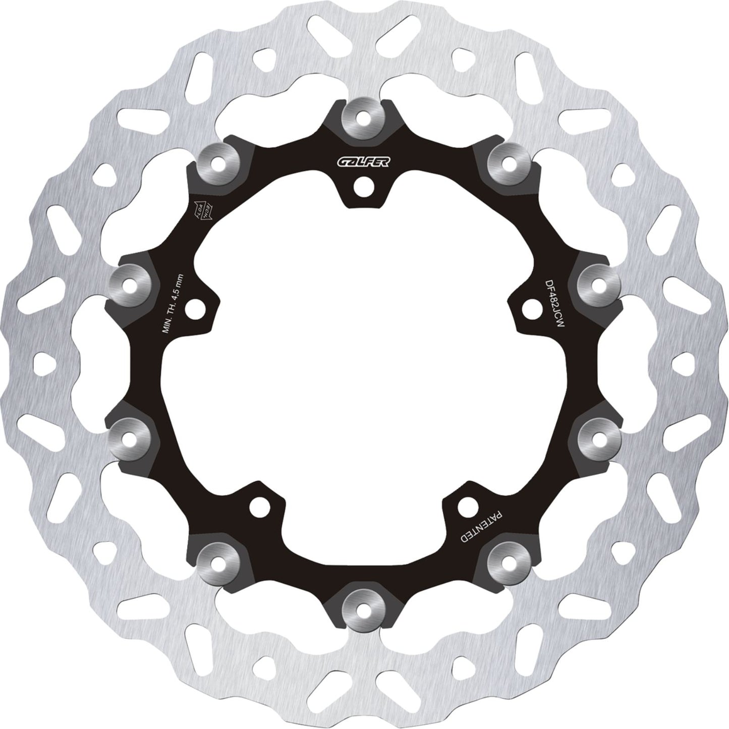 Galfer Brake Rotor - Wave for Yamaha [MPN: DF482JCW]_2287915