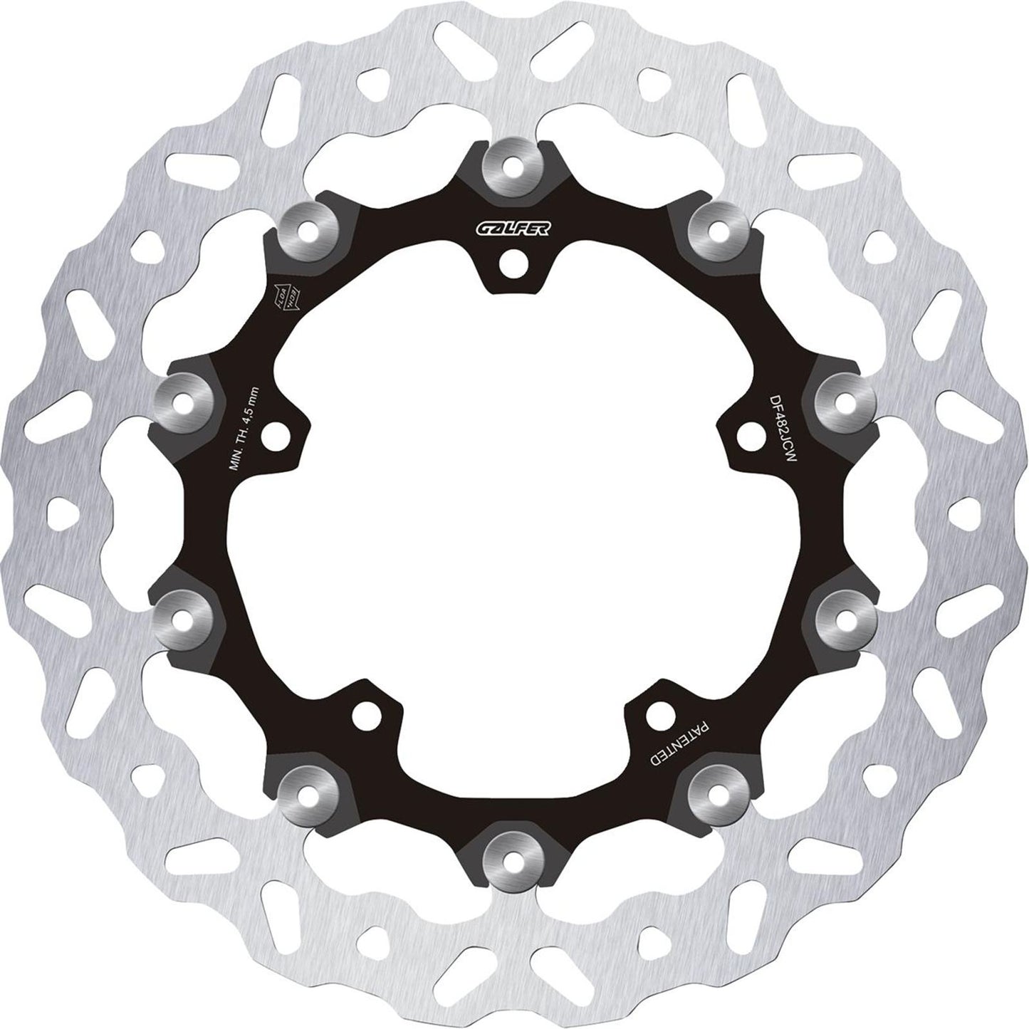 Galfer Brake Rotor - Wave for Yamaha [MPN: DF482JCW]_2537679