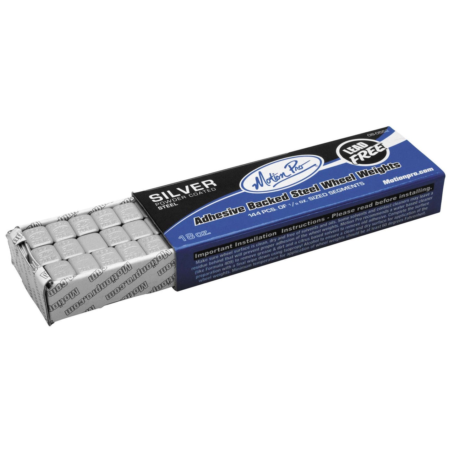 Motion Pro Wheel Weight - Silver Steel 144-1/8oz 08-0552_212630