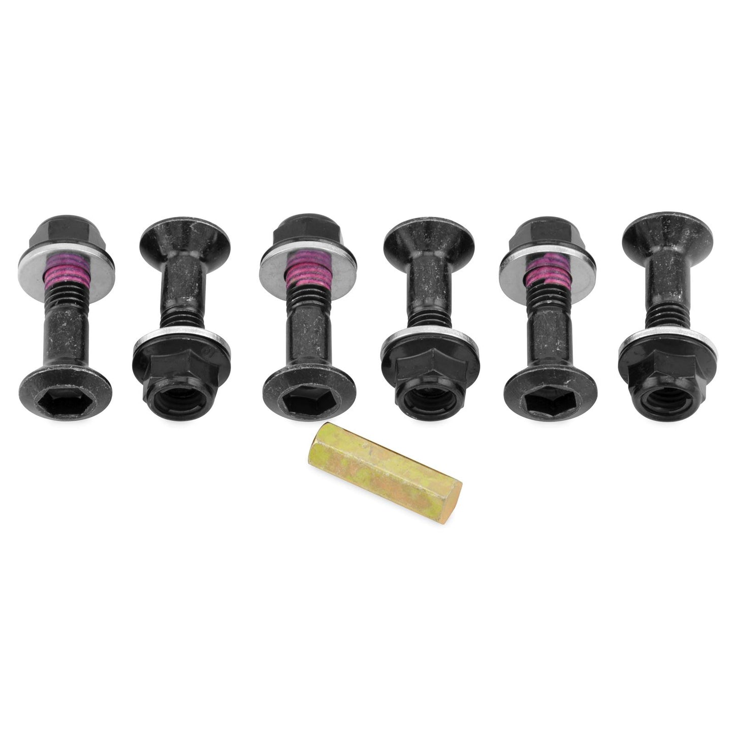 Bolt MC Hardware Sprocket Fasteners Black - 6/Pack 2008-HS.B_212659
