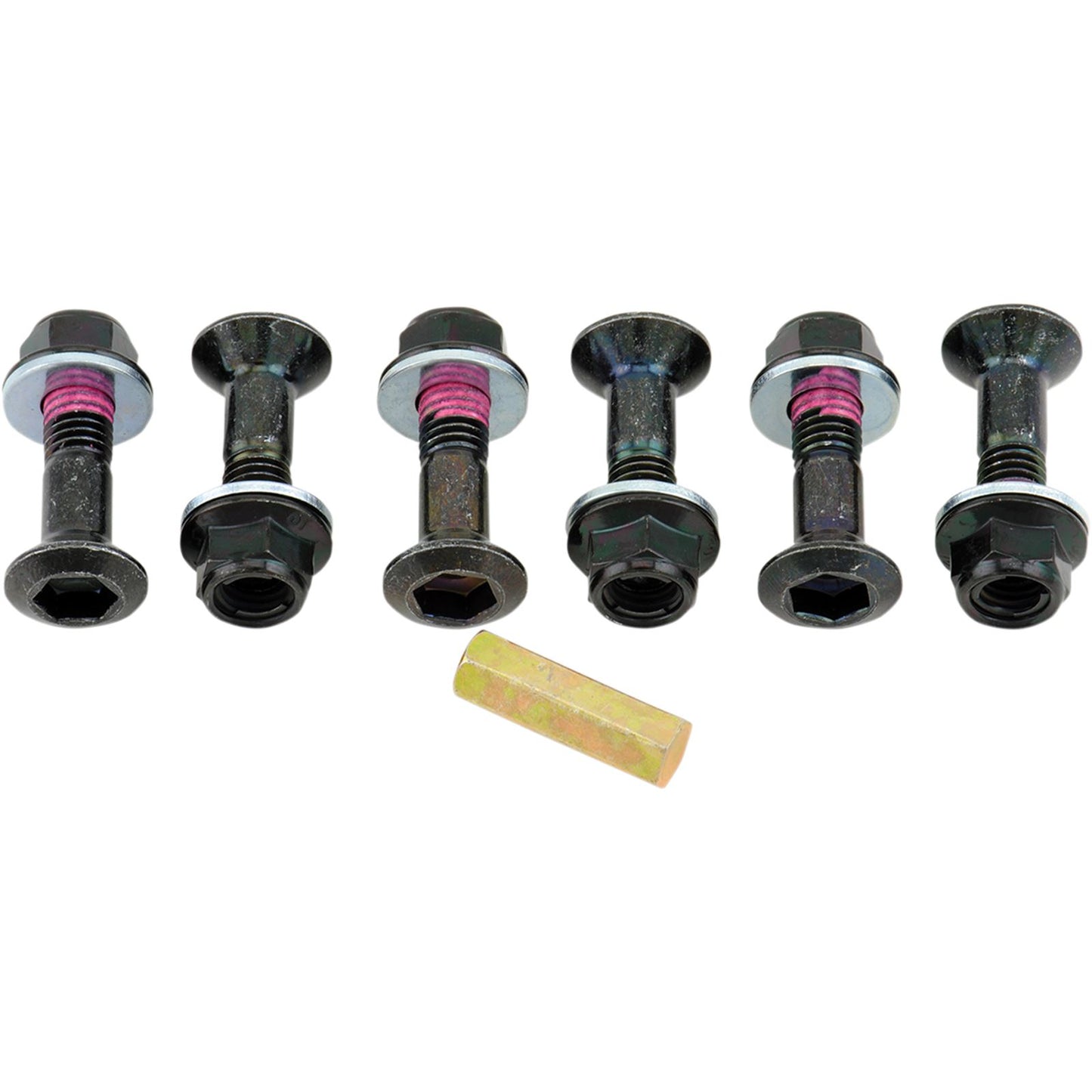Bolt MC Hardware Sprocket Fasteners Black - 6/Pack 2008-HS.B_354278