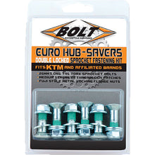 Bolt MC Hardware Euro Style Hub-Savers Double Locked Sprocket Fastening Kit 2008-HS.EU_212664