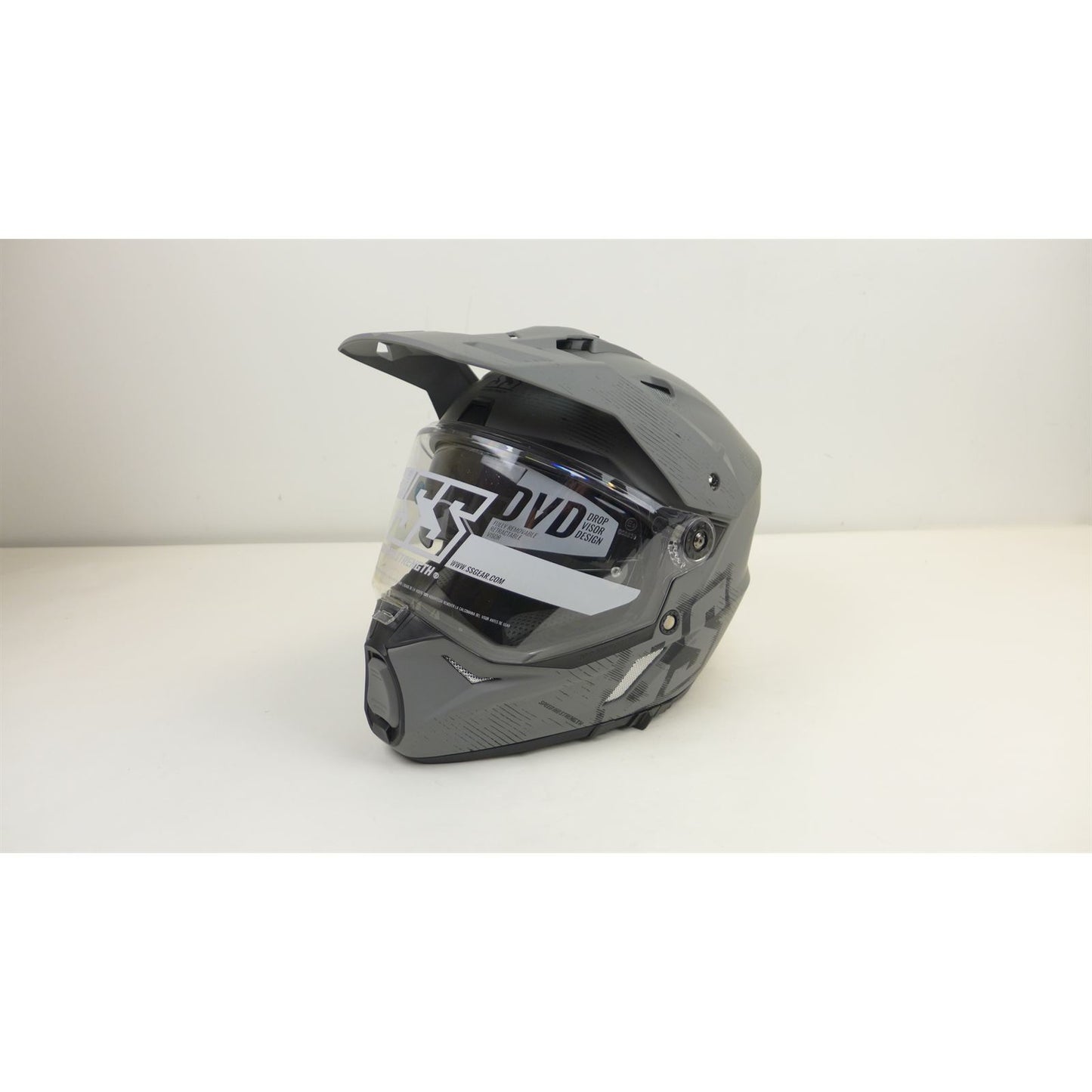 Speed And Strength SS2600 Helmet - Grey/Black - Medium OPEN BOX [MPN: TR-126-055]_2354346