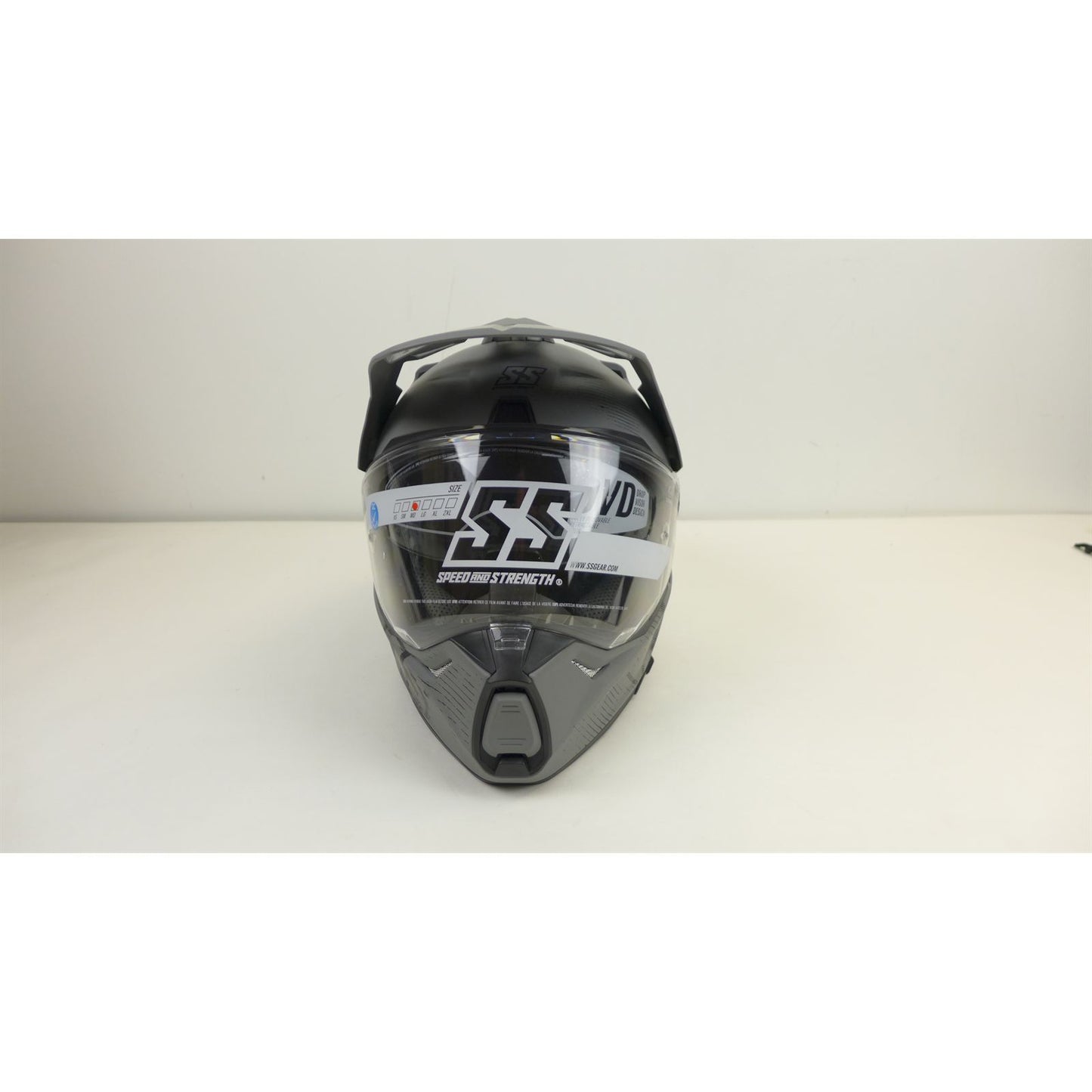Speed And Strength SS2600 Helmet - Grey/Black - Medium OPEN BOX [MPN: TR-126-055]_2354344