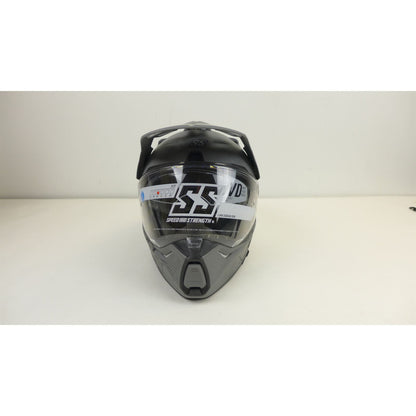 Speed And Strength SS2600 Helmet - Grey/Black - Medium OPEN BOX [MPN: TR-126-055]_2354344