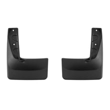 WeatherTech Rear No Drill MudFlaps fits '22-23 Toyota Tundra CrewMax/Double Cab - Black [MPN: 120154]_2295883