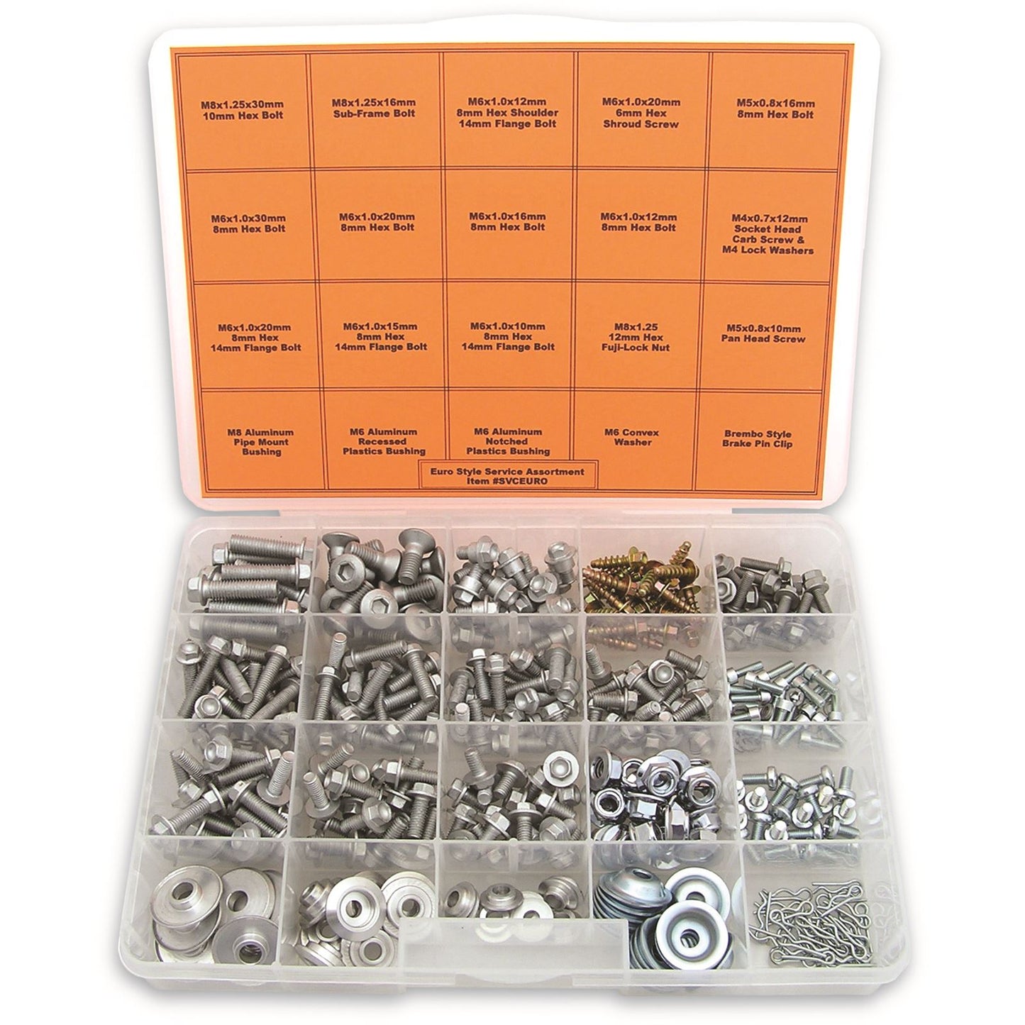Bolt MC Hardware Euro-Style Bolt Kit SVCEURO_212859