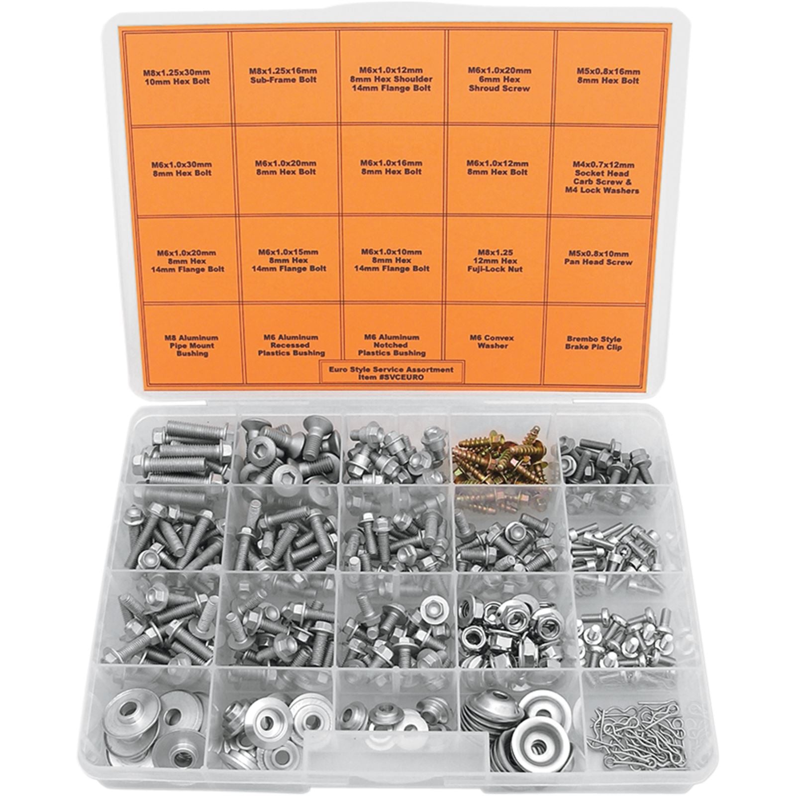 Bolt MC Hardware Euro-Style Bolt Kit SVCEURO_354321