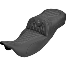 Saddlemen Extended Reach Roadsofa™ Carbon Fiber Seat Gray Stitch FL '08-'25 [MPN: 808-07B-20702]_2308077