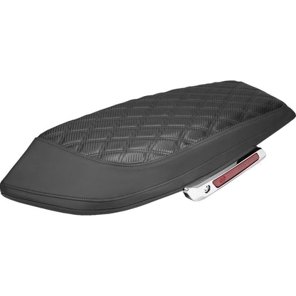 Saddlemen Saddlebag Lid Covers - Lattice - Black Stitch - FLH/FLT '23-'26 [MPN: L870-23-20700]_2537645