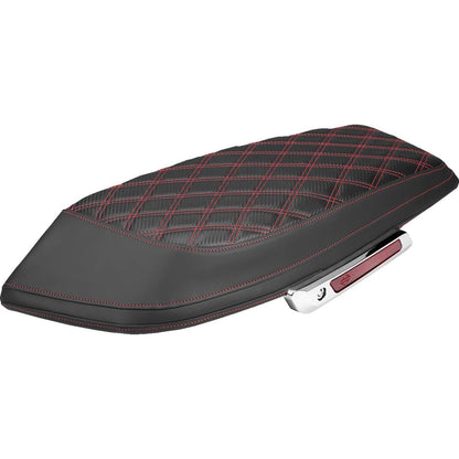 Saddlemen Saddlebag Lid Covers - Lattice - Red Stitch - FLH/FLT '23-'26 [MPN: L870-23-20704]_2537748
