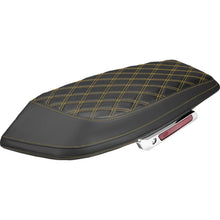 Saddlemen Saddlebag Lid Covers - Lattice - Gold Stitch - FLH/FLT '23-'26 [MPN: L870-23-20707]_2308053