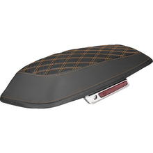 Saddlemen Saddlebag Lid Covers Carbon Fiber Orange Stitch - FLH/FLT '14-'24 [MPN: L870-14-20703]_2308146