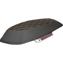 Saddlemen Saddlebag Lid Covers Carbon Fiber Orange Stitch - FLH/FLT '14-'24 [MPN: L870-14-20703]_2537752