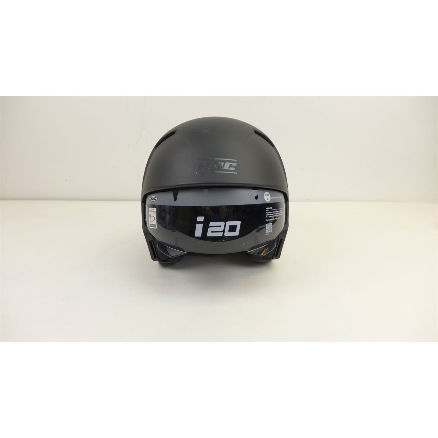 HJC i20 Open Face Helmet - Semi-Flat Black - Large OPEN BOX [MPN: 0820-0135-06]_2354961