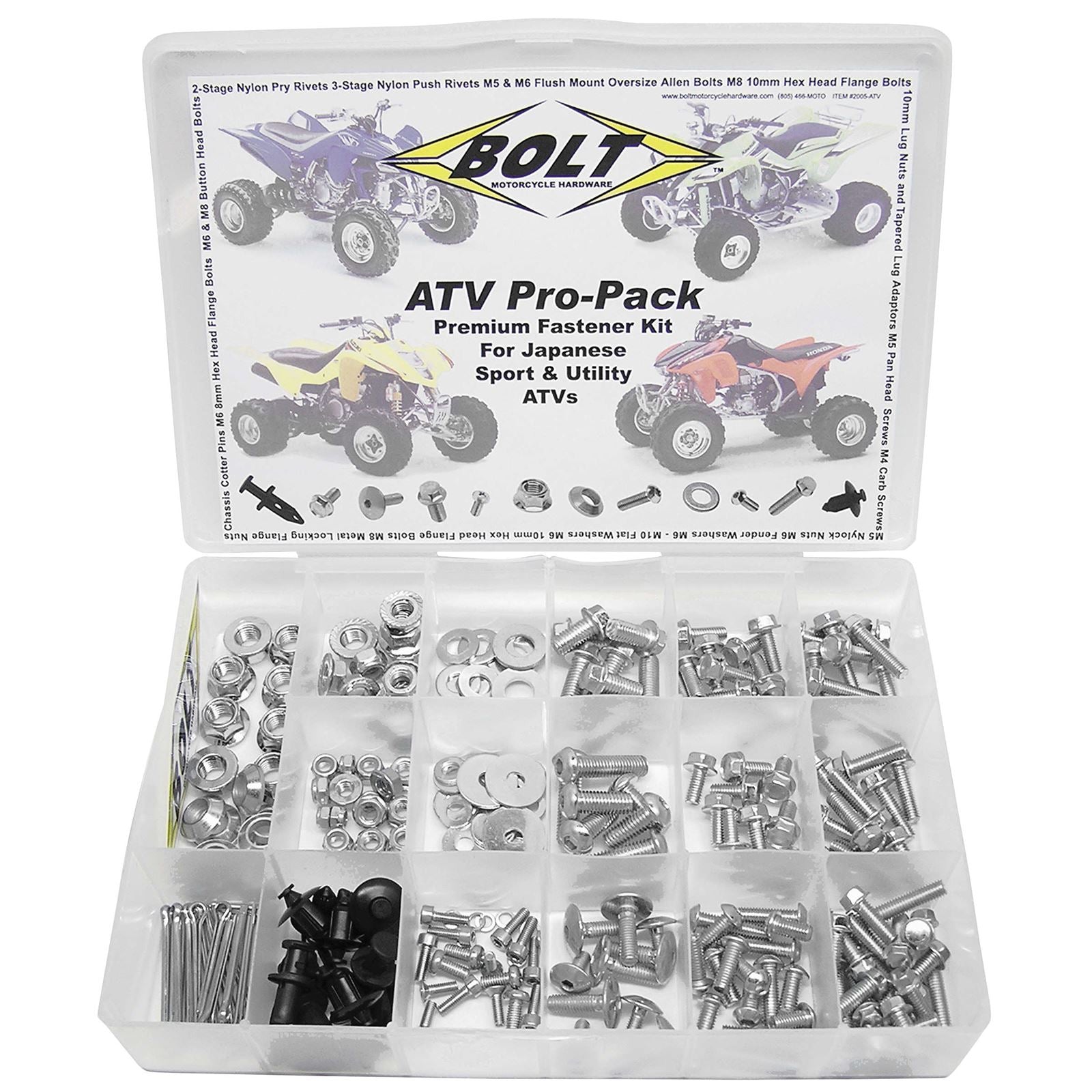 Bolt MC Hardware ATV Pro-Pack Kit 2005-ATV_212875