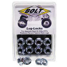 Bolt MC Hardware Lug-Locks Silver 2005-LUG.S_212877