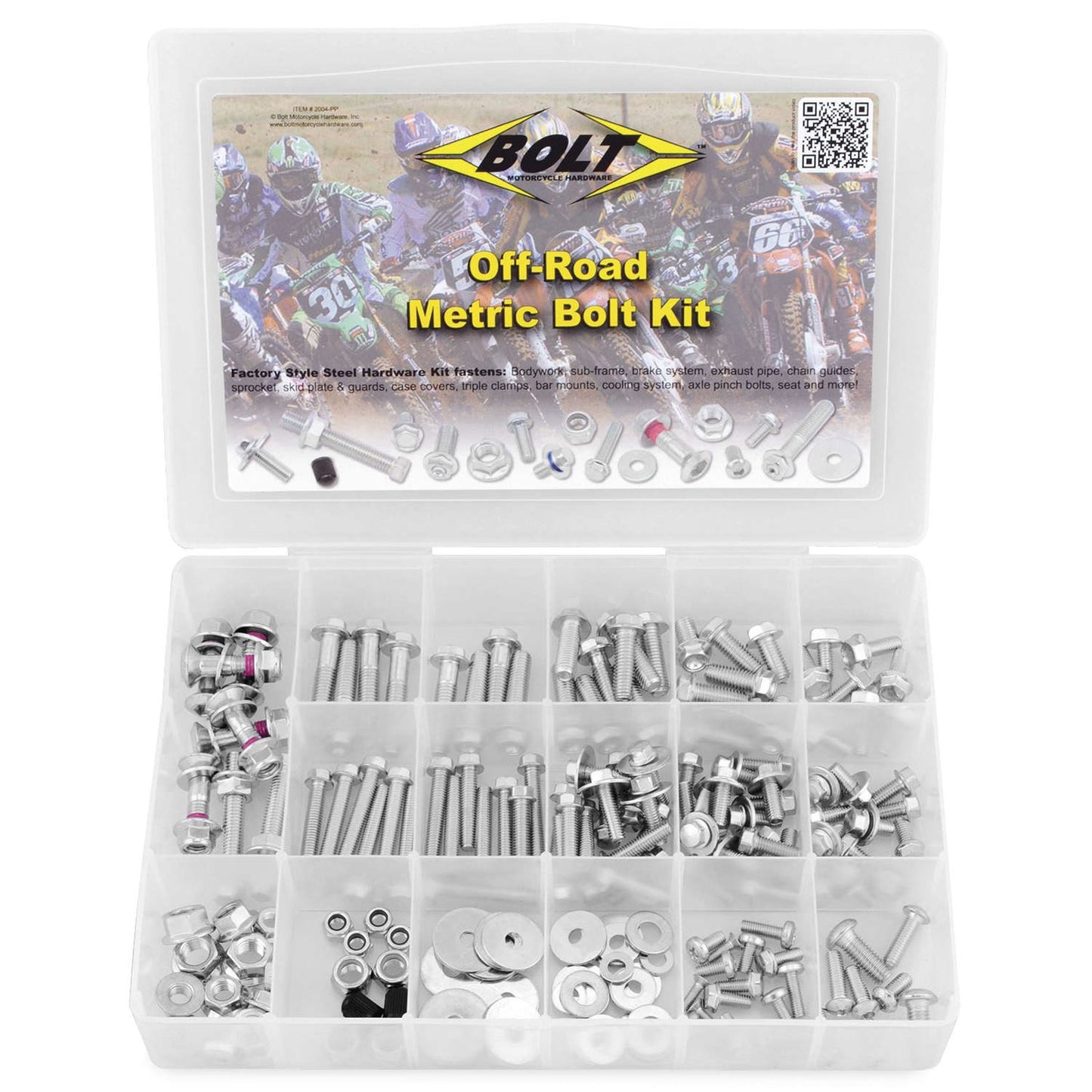 Bolt MC Hardware Off-Road Metric Bolt Kit 2004-PP_212879