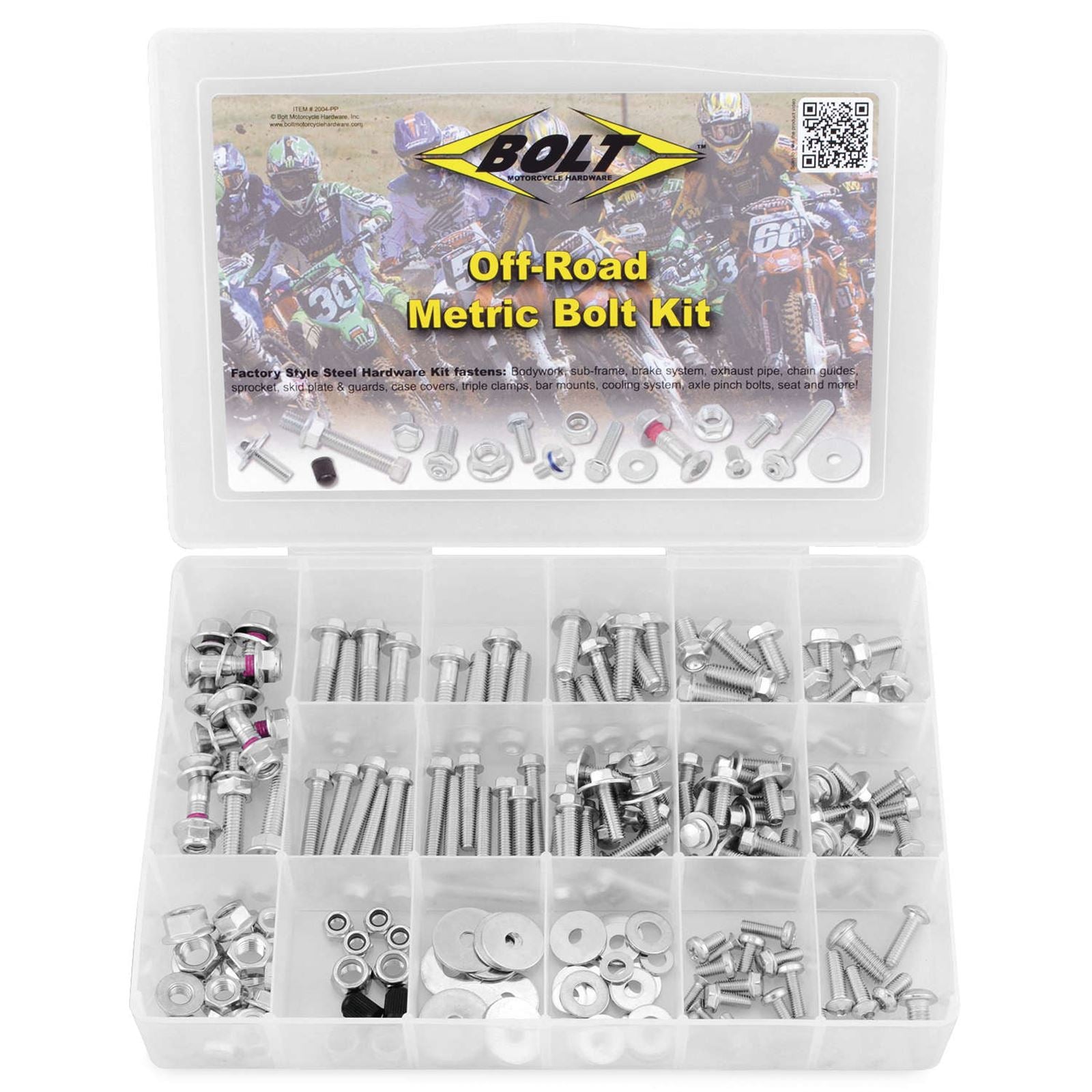 Bolt MC Hardware Off-Road Metric Bolt Kit 2004-PP_212879