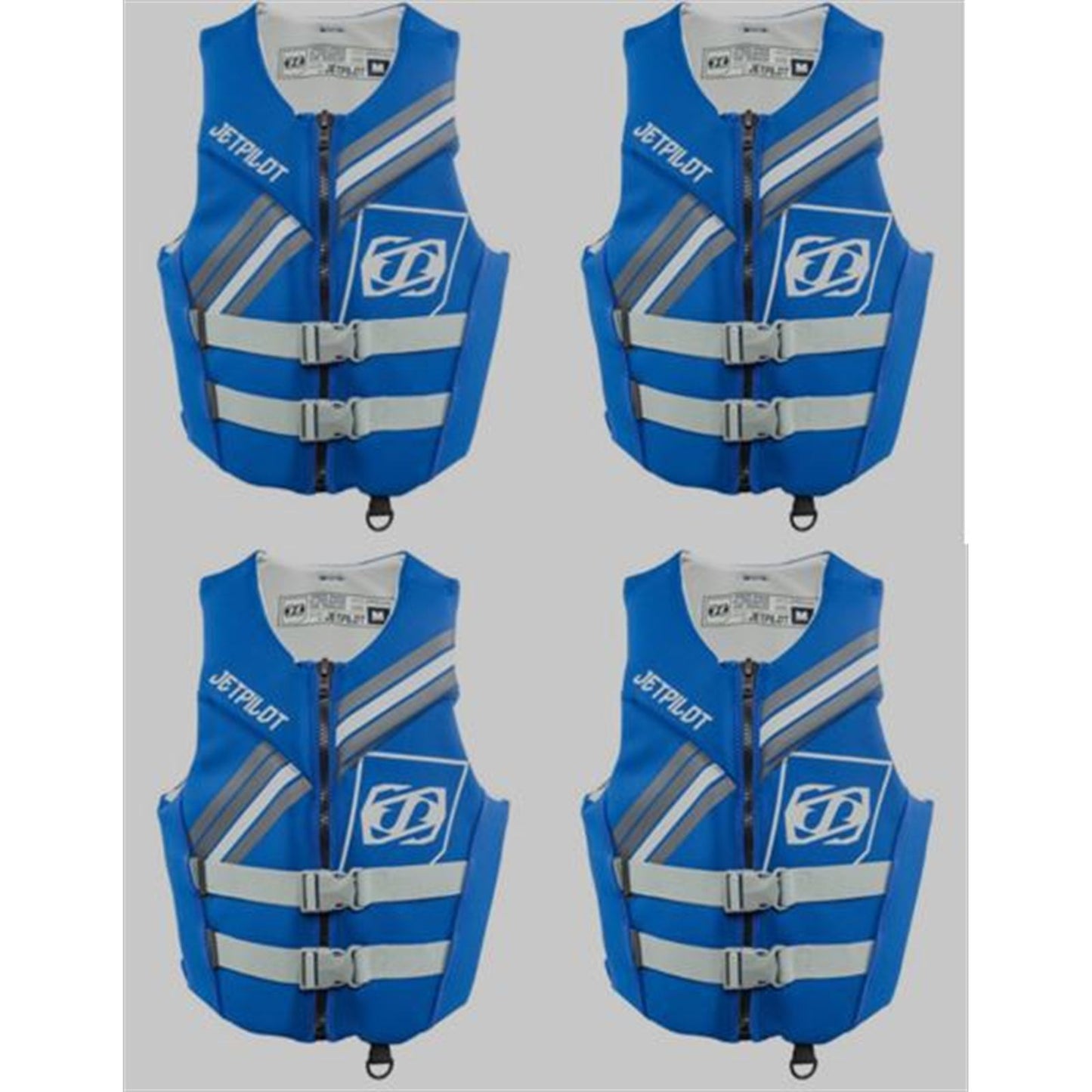 Jet Pilot Cause Neoprene CGA Life Vest - Blue - XL PACK OF 4 [MPN: JP19234-XL-BLUE]_2326405