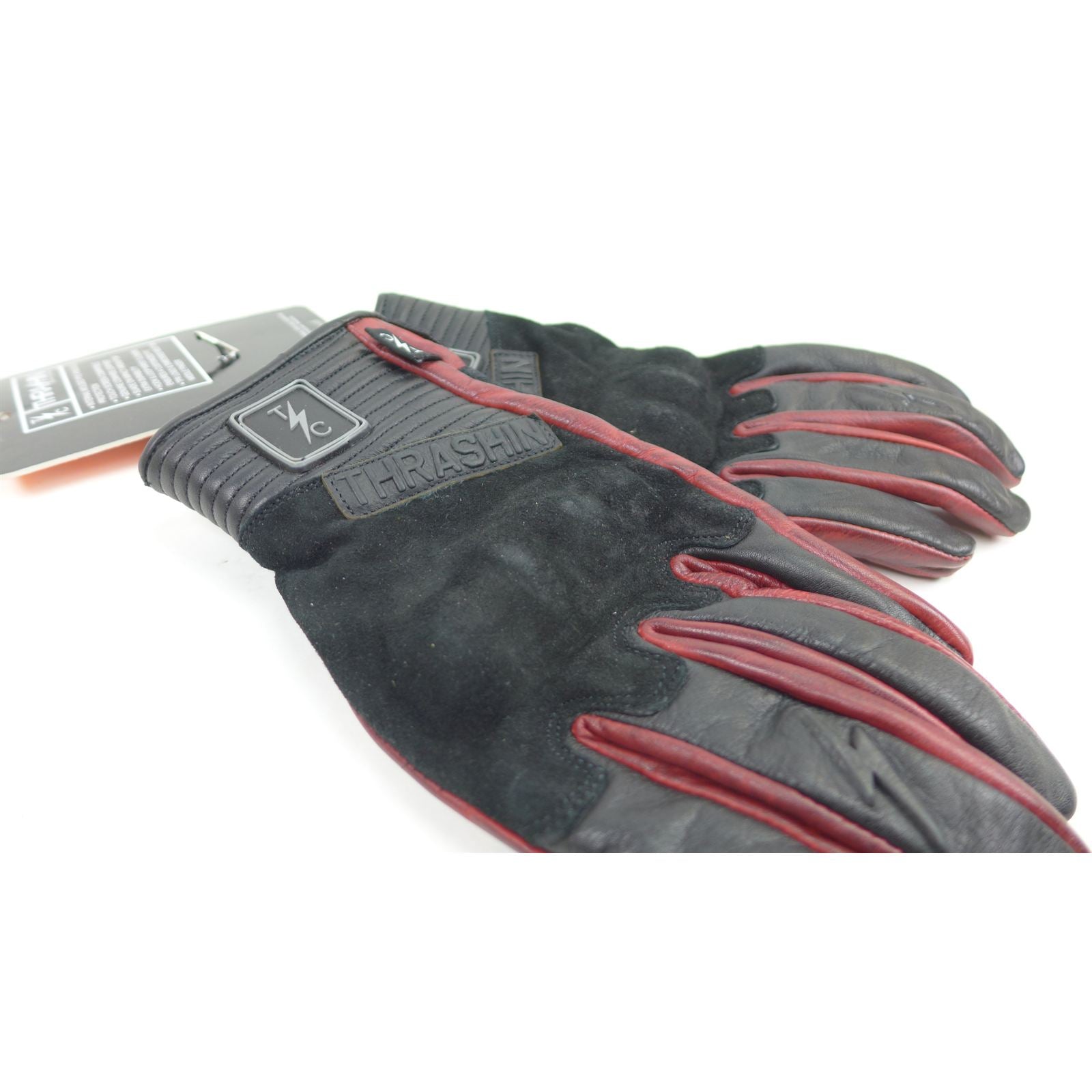 Thrashin Supply Company Boxer Gloves - Red - Medium OPEN BOX [MPN: TBG-02-09]_2355015