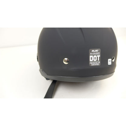 HJC IS-Cruiser RT Half-Helmet - Flat Black - XS OPEN BOX [MPN: 0824-0135-03]_2356033
