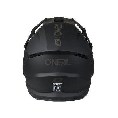 O'Neal 4 SRS Helmet Solid - Black/Gray_2401707