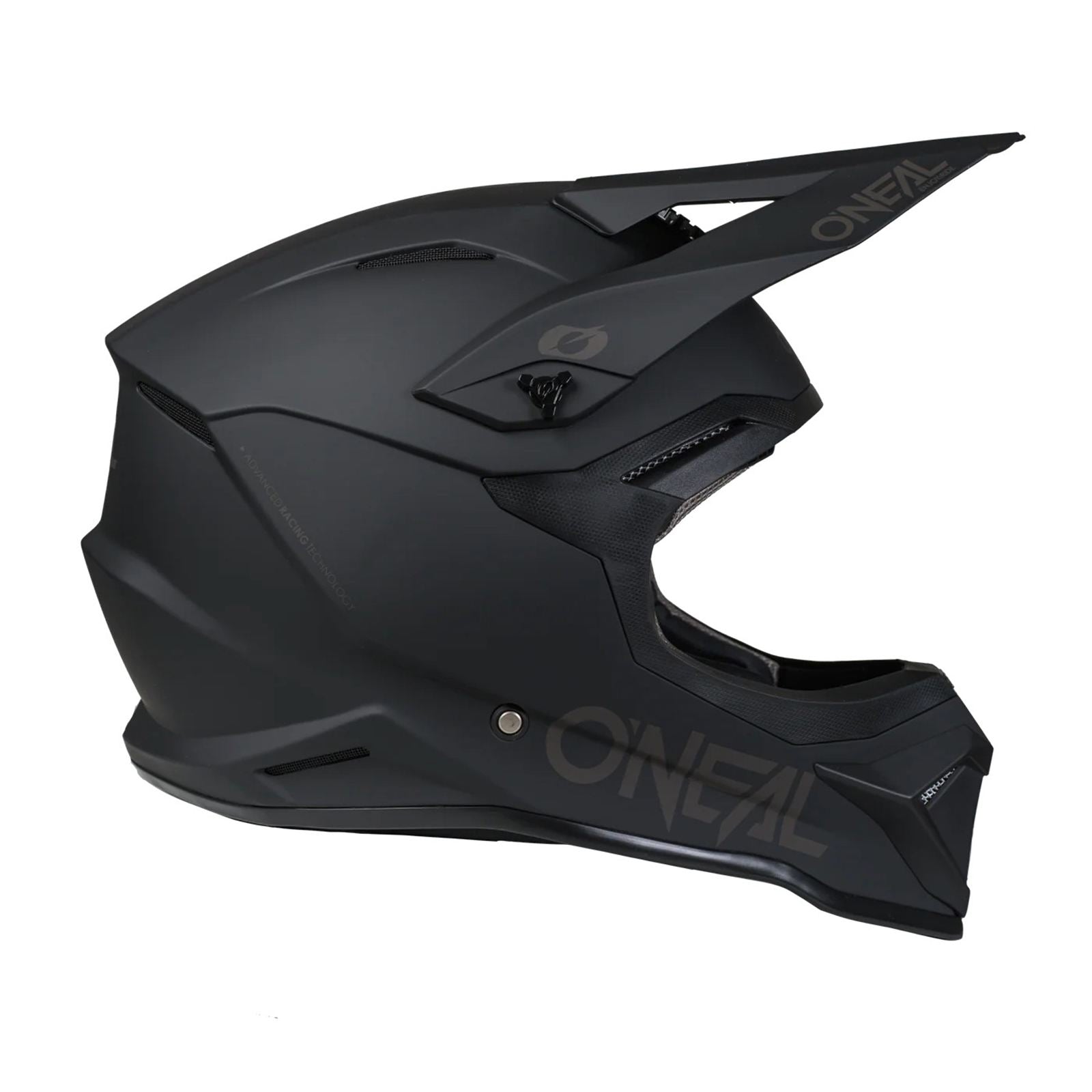 O'Neal 4 SRS Helmet Solid - Black/Gray_2401635