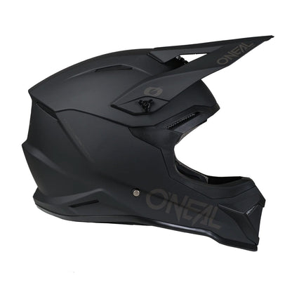 O'Neal 4 SRS Helmet Solid - Black/Gray_2401635