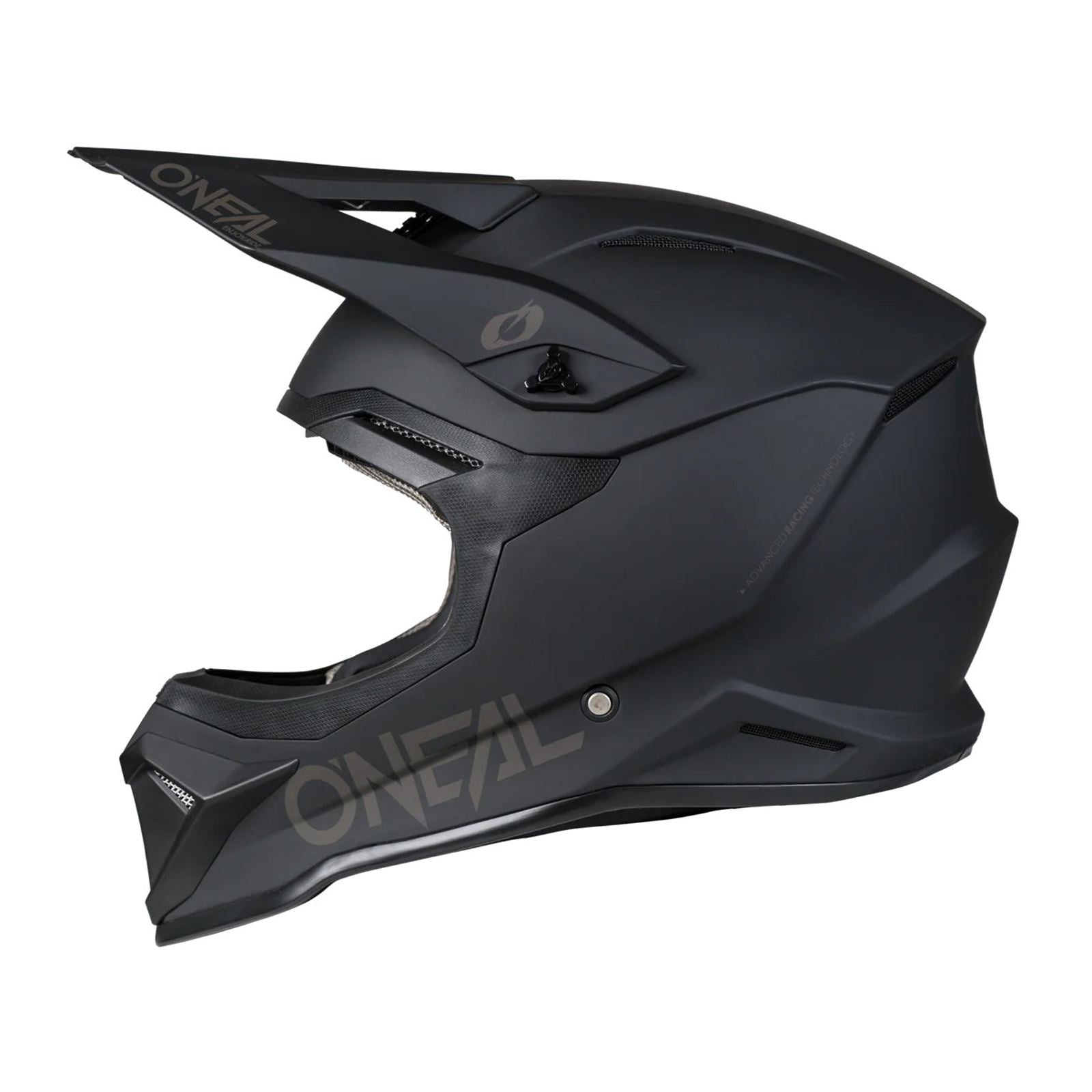 O'Neal 4 SRS Helmet Solid - Black/Gray_2401636