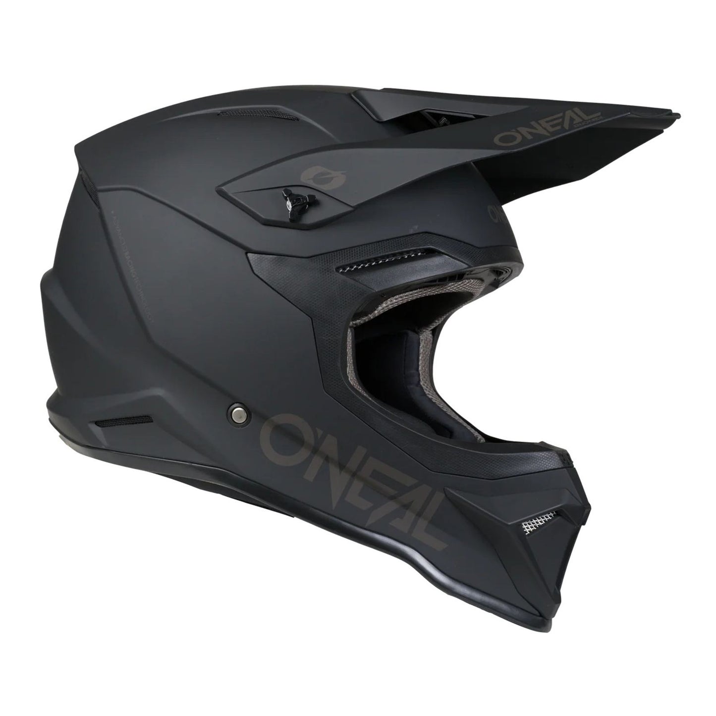 O'Neal 4 SRS Helmet Solid - Black/Gray_2401637