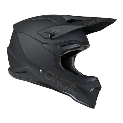 O'Neal 4 SRS Helmet Solid - Black/Gray_2401637