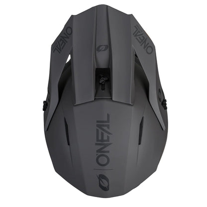 O'Neal 4 SRS Helmet Solid - Gray/Black_2402640