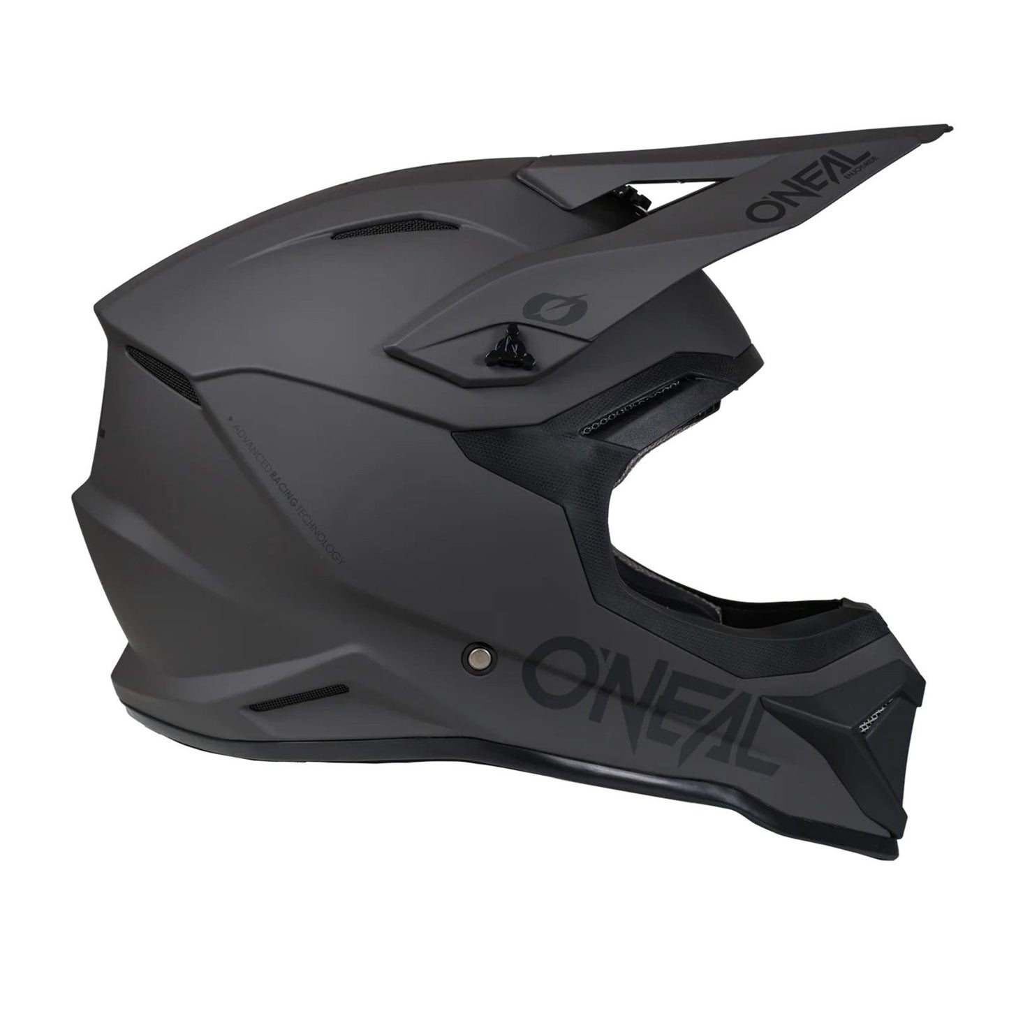 O'Neal 4 SRS Helmet Solid - Gray/Black_2402639