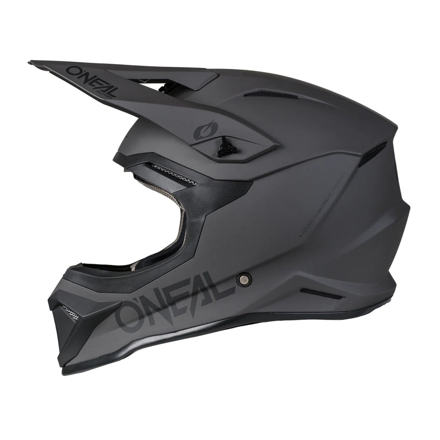 O'Neal 4 SRS Helmet Solid - Gray/Black_2402638