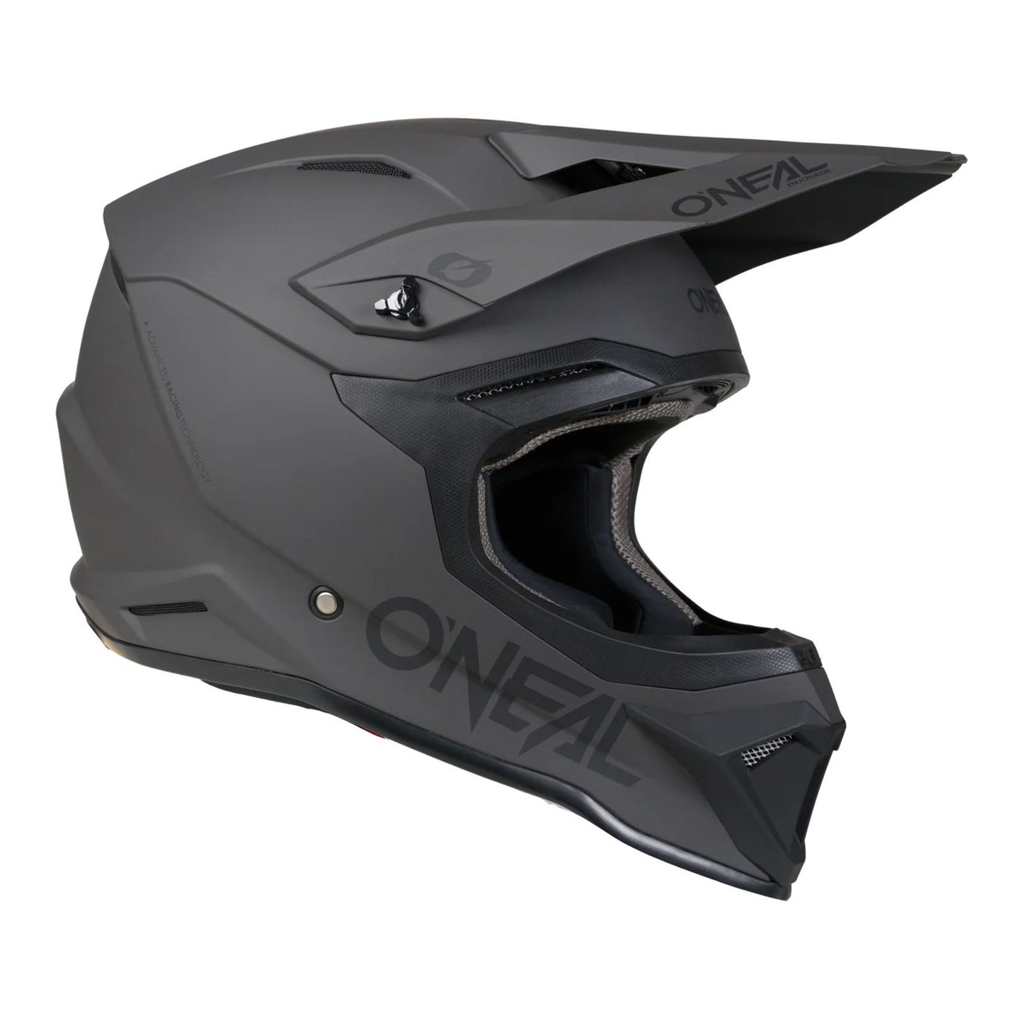 O'Neal 4 SRS Helmet Solid - Gray/Black_2402637