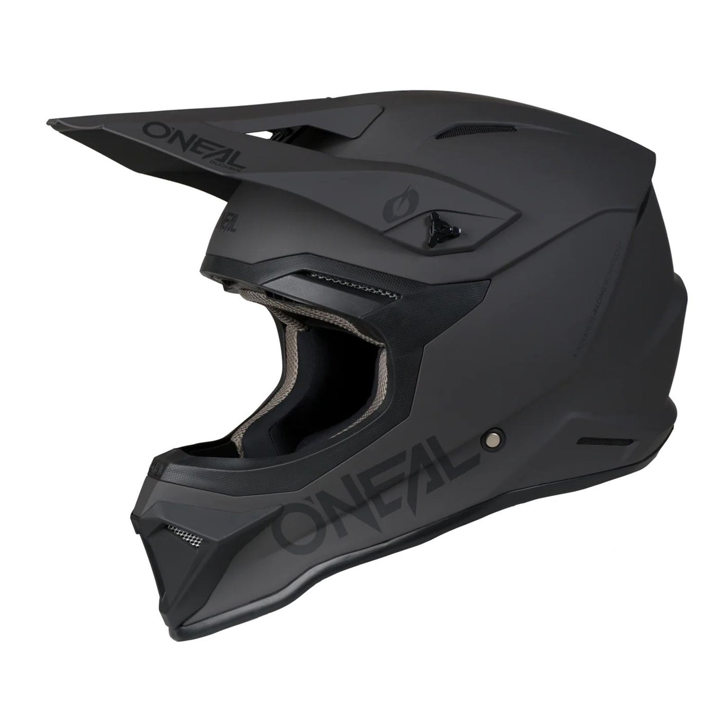 O'Neal 4 SRS Helmet Solid - Gray/Black_2402636