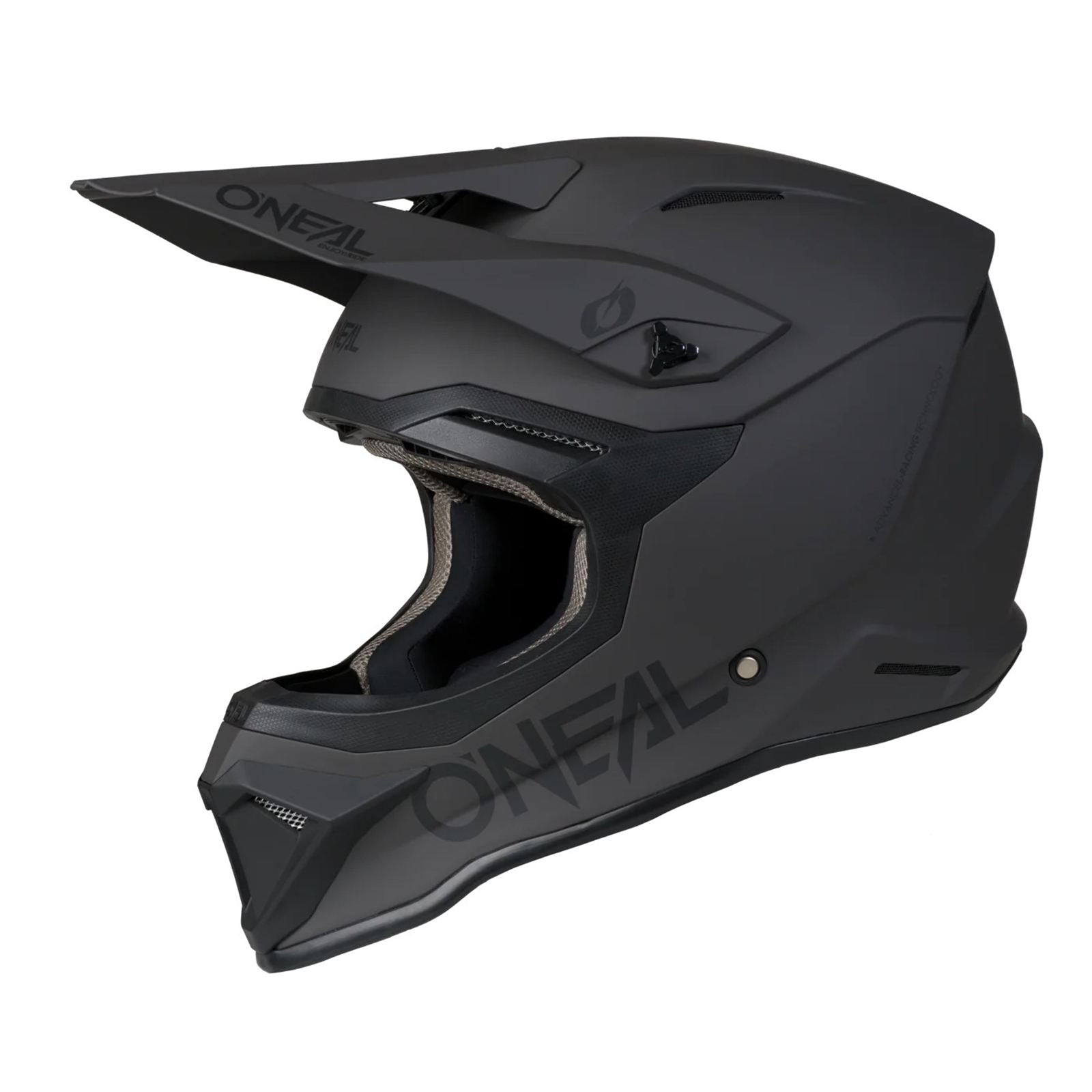 O'Neal 4 SRS Helmet Solid - Gray/Black_2402636