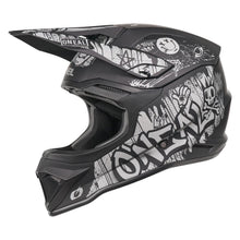 O'Neal 4 SRS Helmet Rancid - Black/Gray_2425001