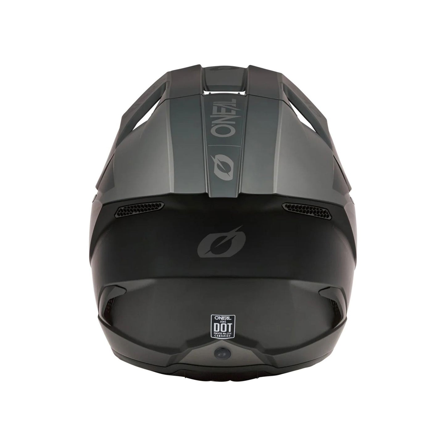 O'Neal 3 SRS Helmet Solid - Black/Gray_2398206