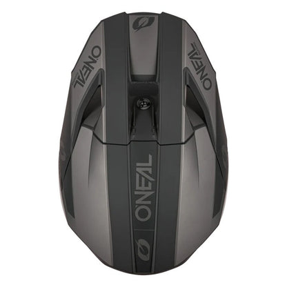 O'Neal 3 SRS Helmet Solid - Black/Gray_2398134