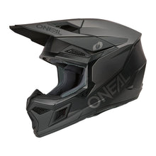 O'Neal 3 SRS Helmet Solid - Black/Gray_2398138