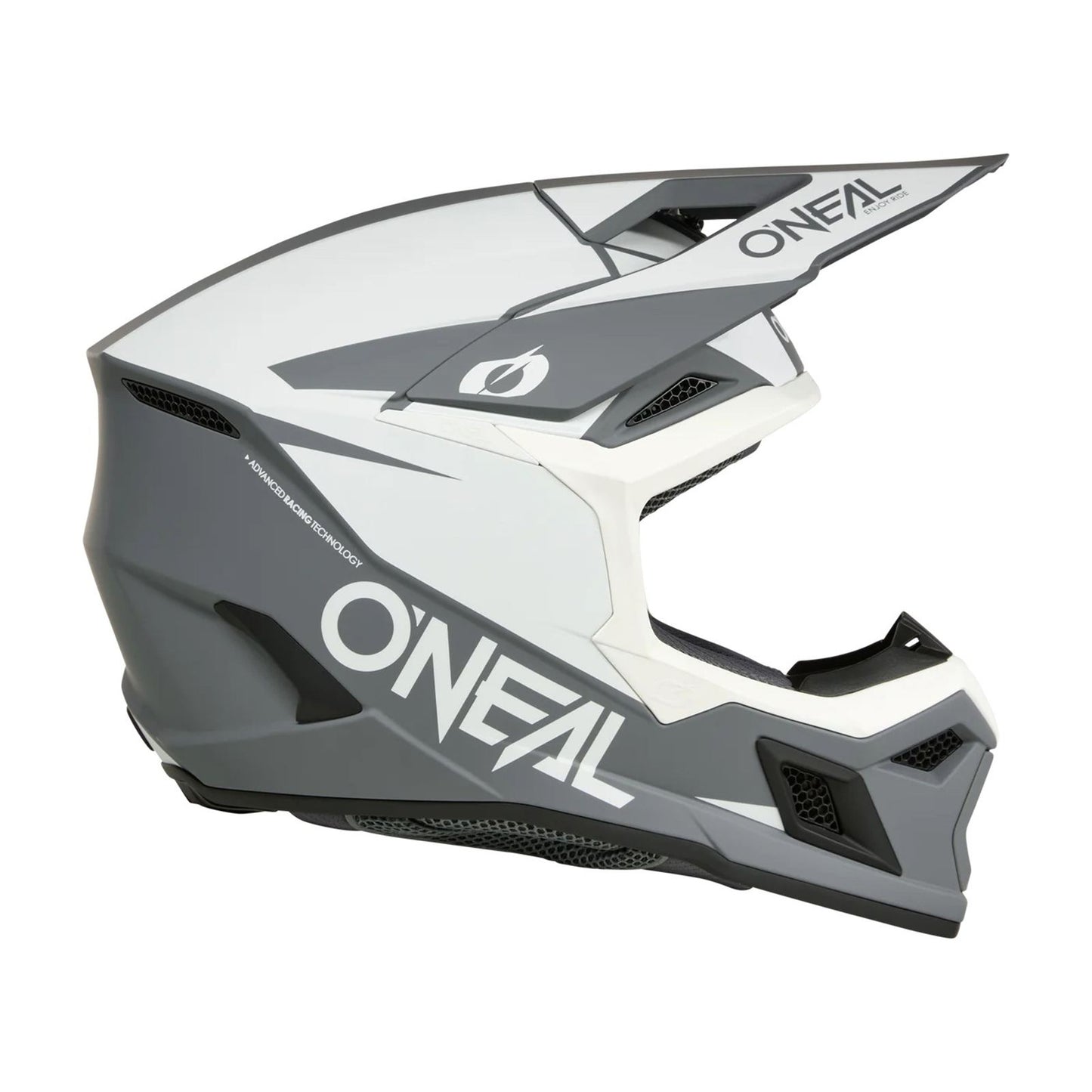O'Neal 3 SRS Helmet Solid - White/Black_2400135