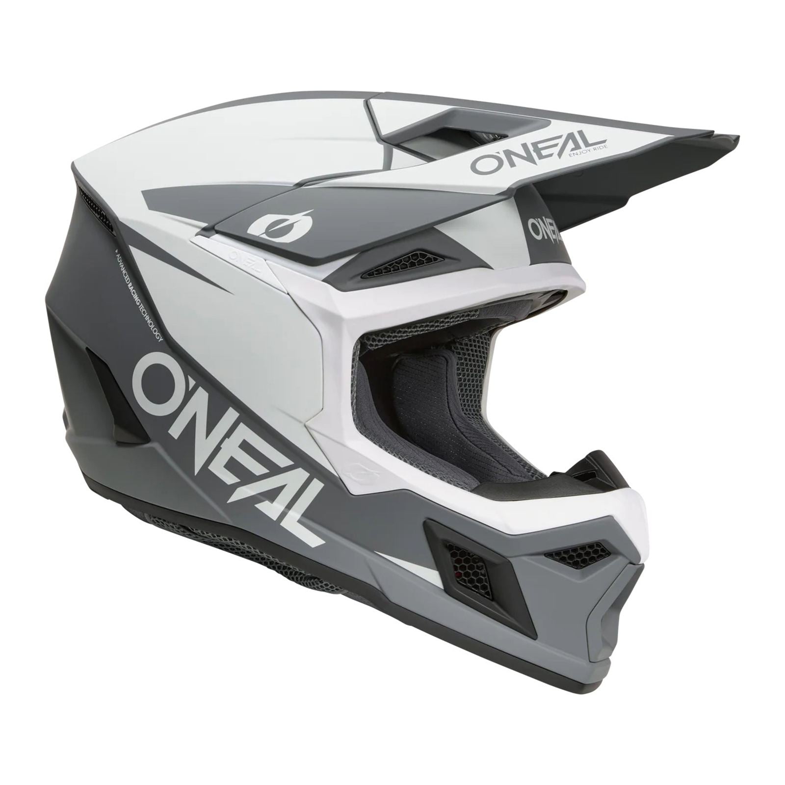 O'Neal 3 SRS Helmet Solid - White/Black_2400137