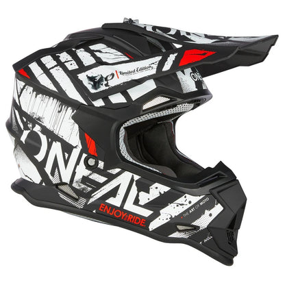 O'Neal 2 SRS Glitch Helmet - Black/White - XS [MPN: 0200-161]_2395910