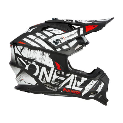 O'Neal Youth 2 SRS Helmet Glitch - Black/White - Youth Small [MPN: 0200-261]_2395946