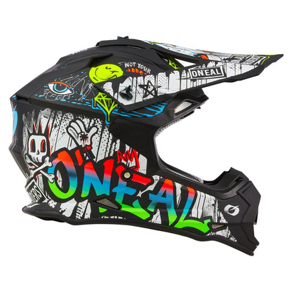 O'Neal Youth 2 SRS Helmet - Rancid - Multi_2395889
