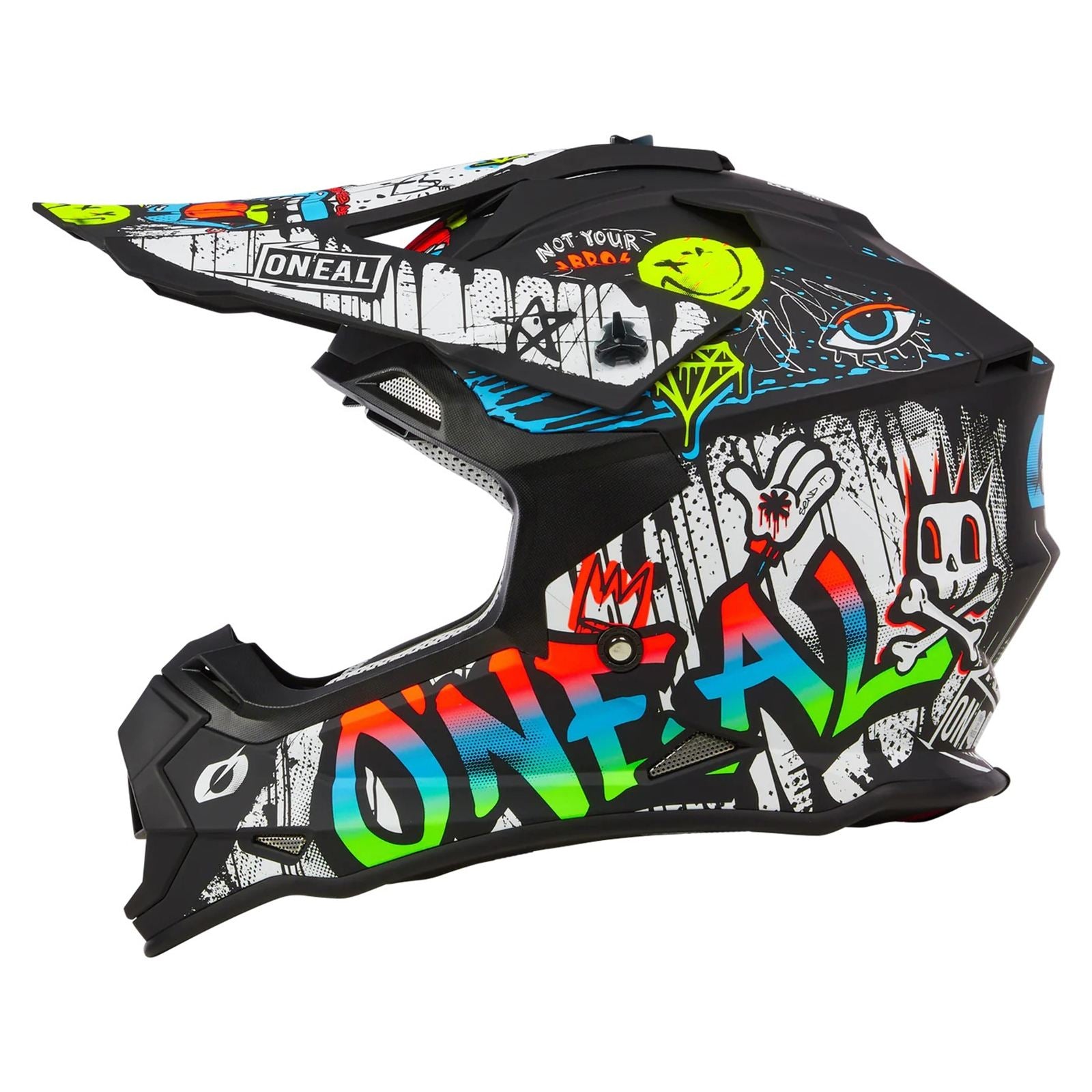 O'Neal Youth 2 SRS Helmet - Rancid - Multi_2395888